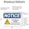 Signmission Electrical Room Storage Prohibited Sign With Symbol, 5 in W x Rectangle, Vinyl Decal OS-2PACK-NS-D-35-L-11690 - alternate 2